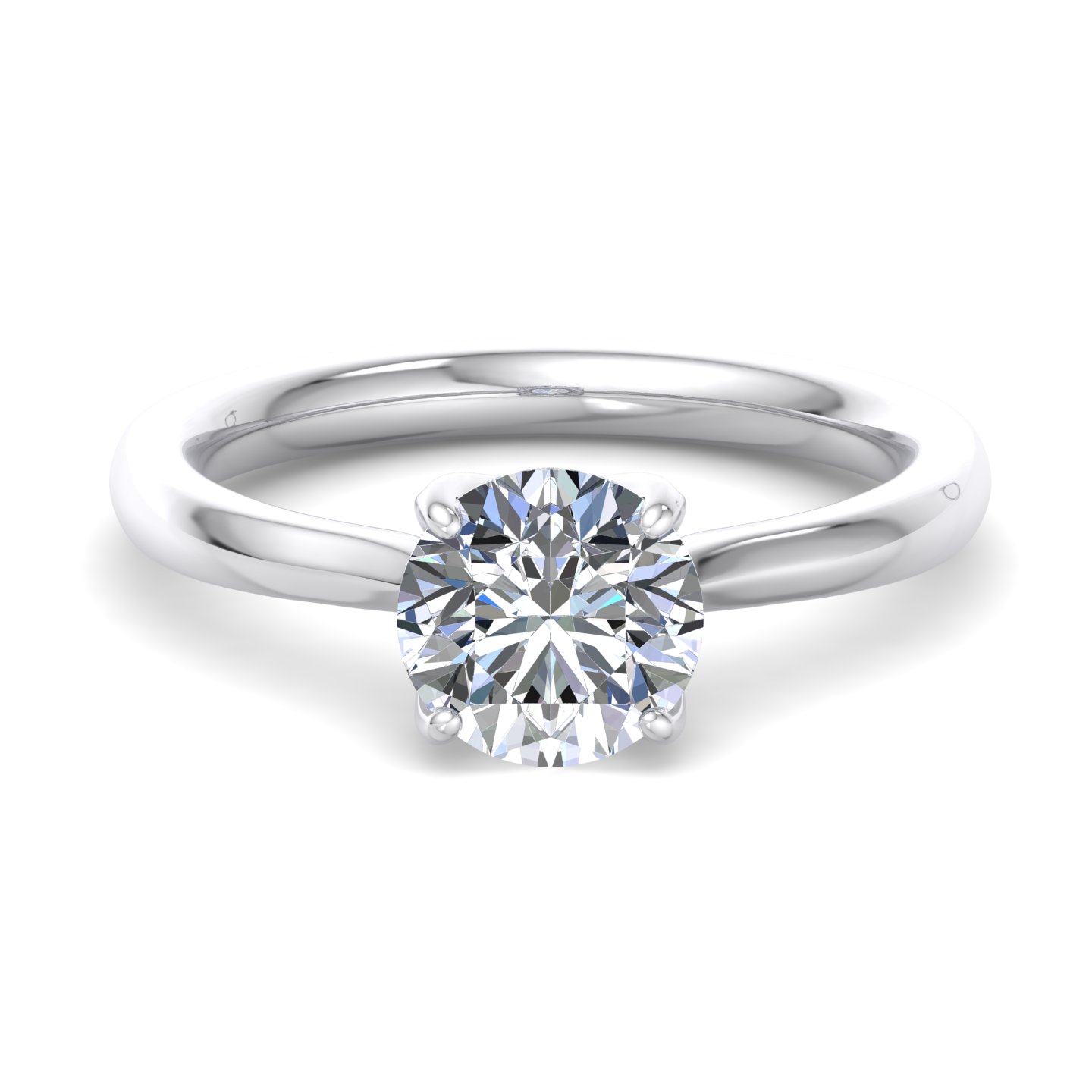 Paris Solitaire Engagement Ring